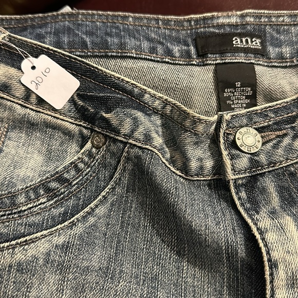 EUC A. N. A. A new approach denim shorts. Size 12. Women’s. - Picture 6 of 7